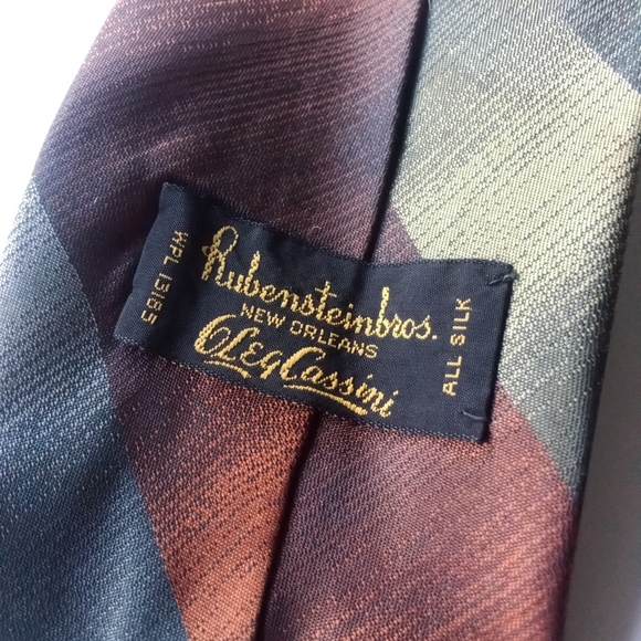 Rubenstein Bros. All Silk Necktie - Picture 2 of 4